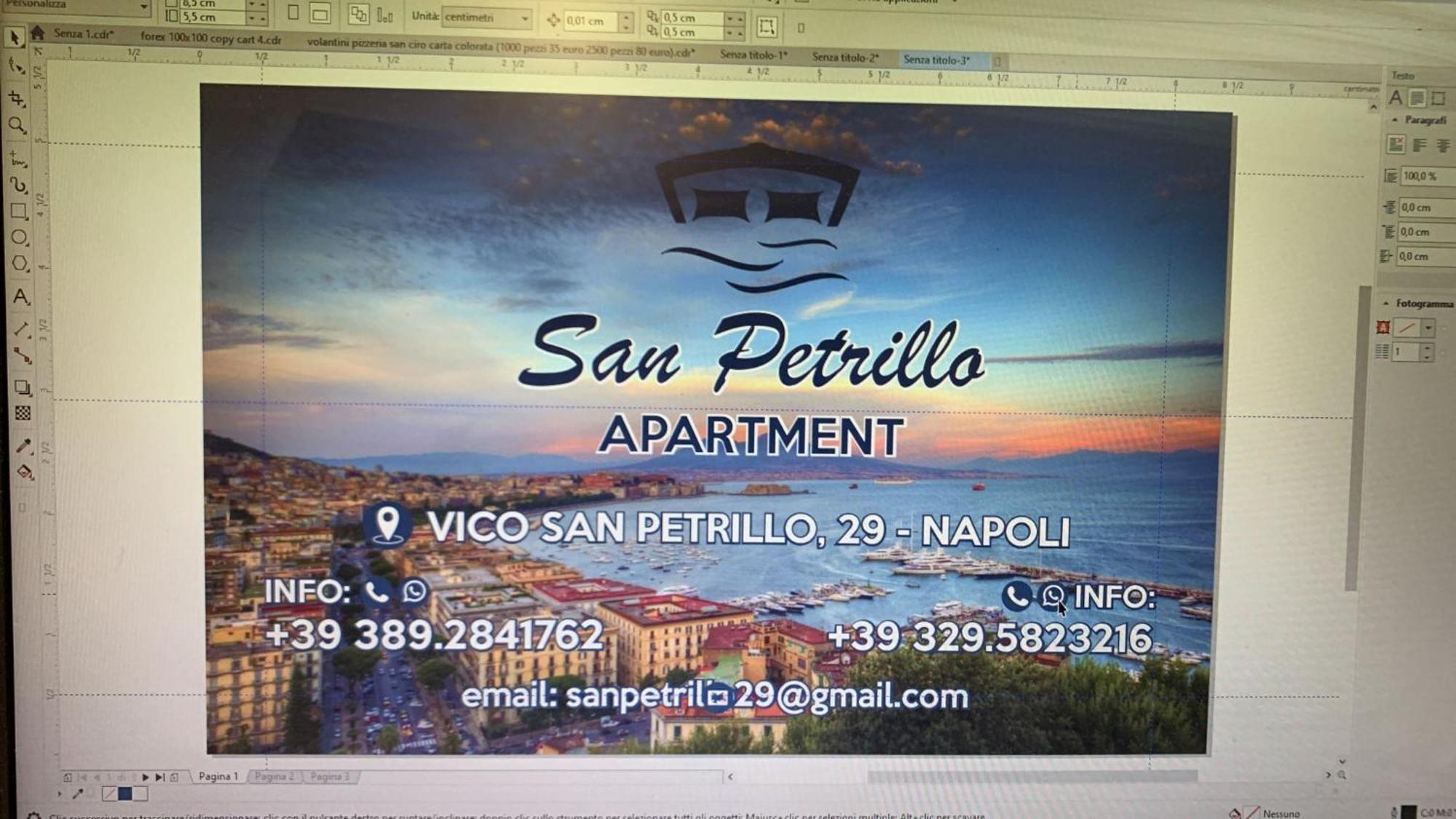 San Petrillo Apartment Napoli Eksteriør billede